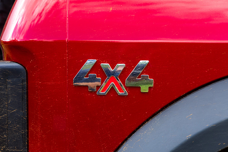 Mahindra Thar Variant Badge