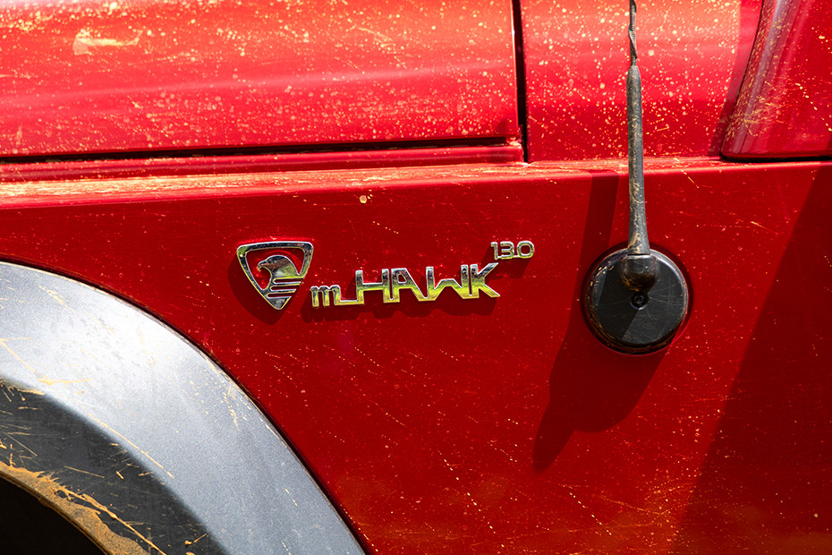 Mahindra Thar Engine Badge