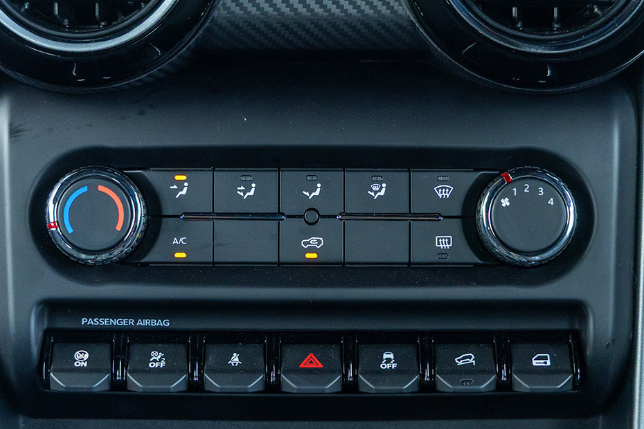 Mahindra Thar AC Controls