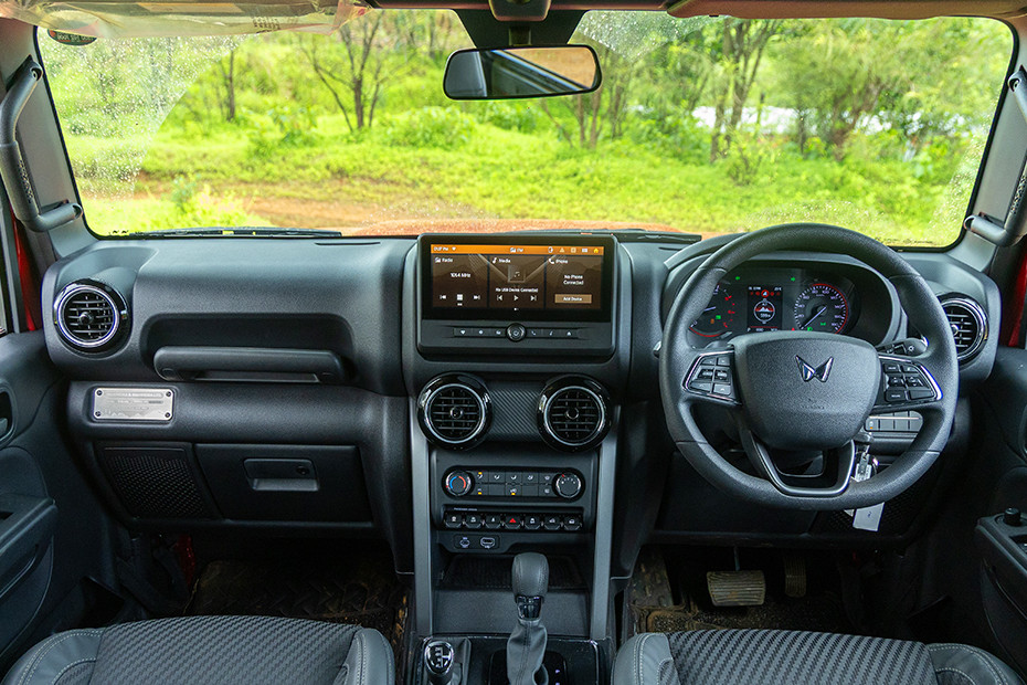 Mahindra Thar Dashboard