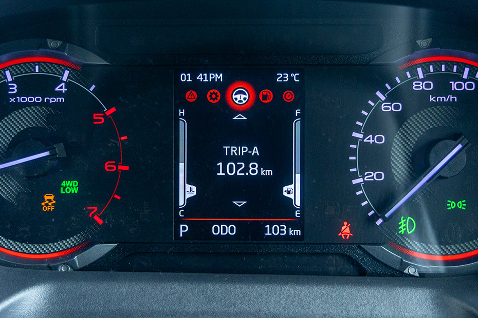 Mahindra Thar Trip Meter