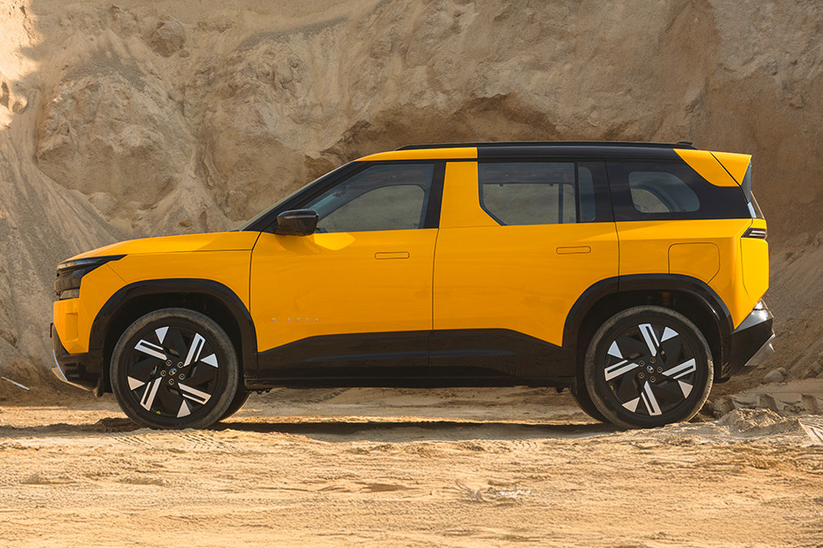 Tata Sierra Side Profile View (Left)