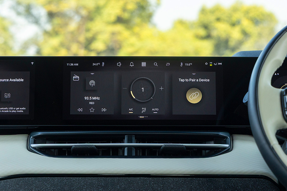 Tata Sierra Infotainment System