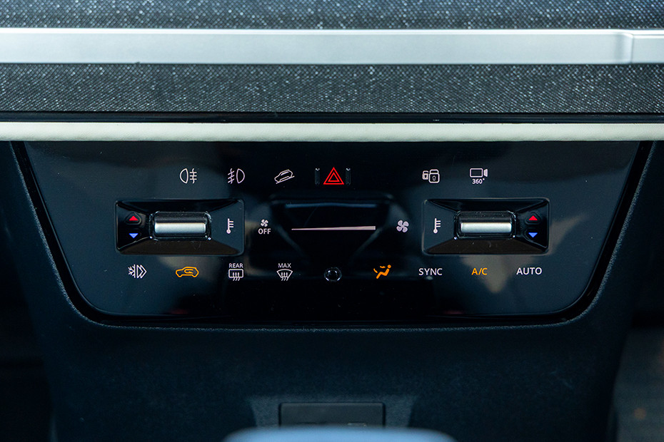 Tata Sierra Dashboard Controls