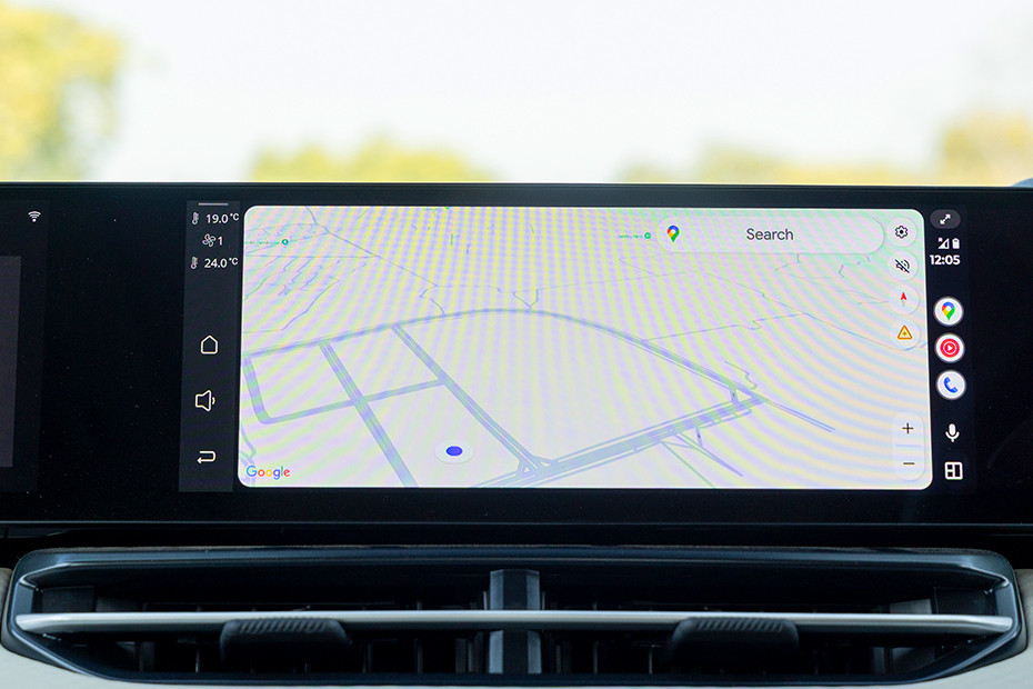 Tata Sierra Navigation or Infotainment Mid Closeup