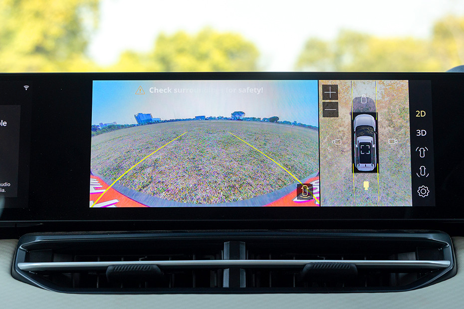 Tata Sierra Reverse Camera View