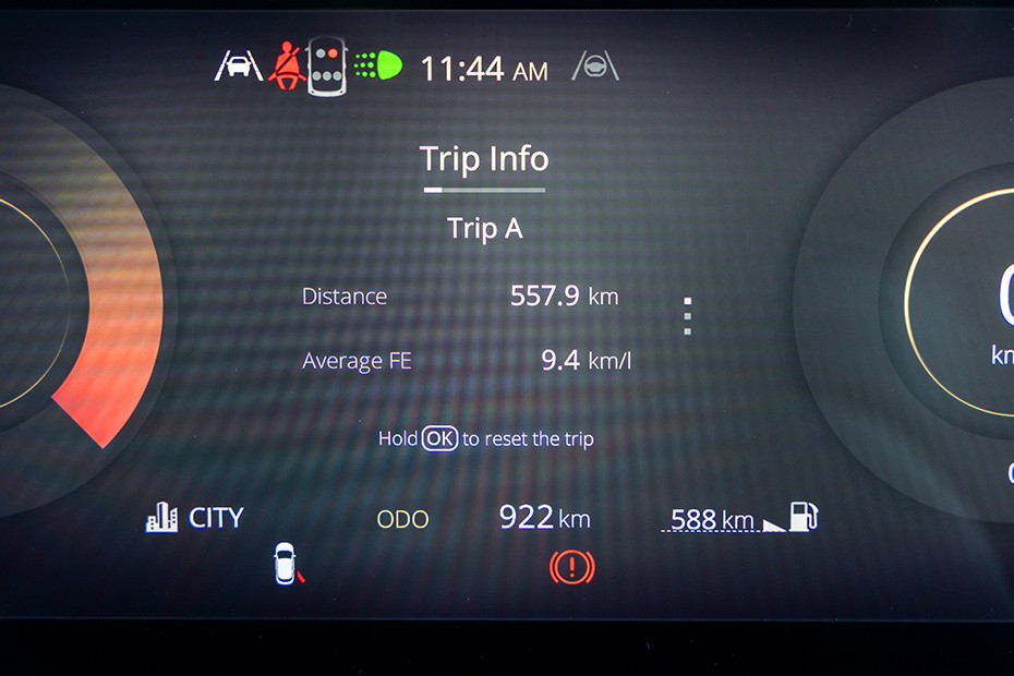 Tata Sierra Trip Meter