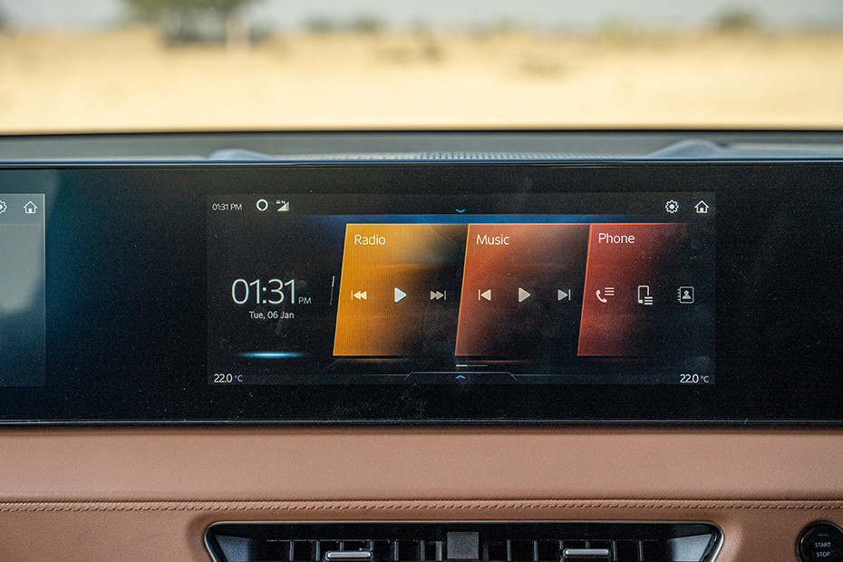 Mahindra XUV 7XO Infotainment System