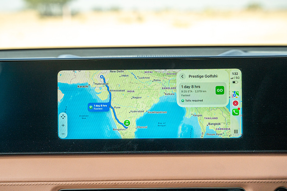 Mahindra XUV 7XO Navigation or Infotainment Mid Closeup