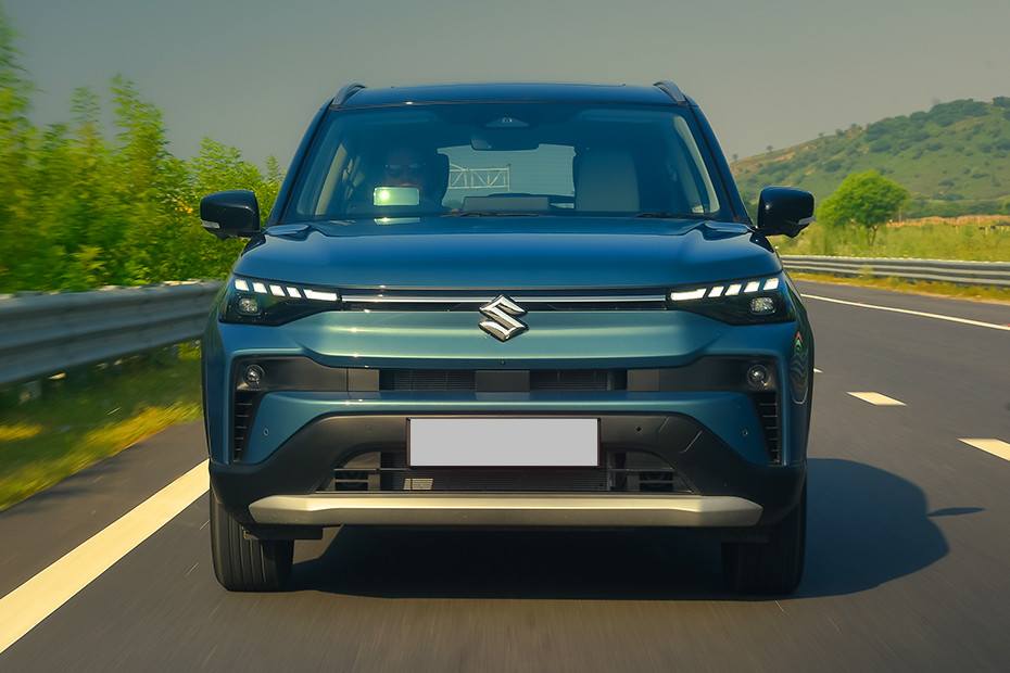 Maruti Victoris Driving: Front View