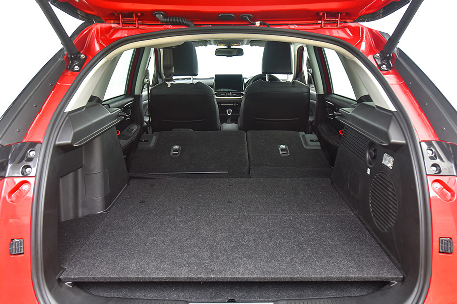 Maruti Victoris Boot Space (Second Row Folded)