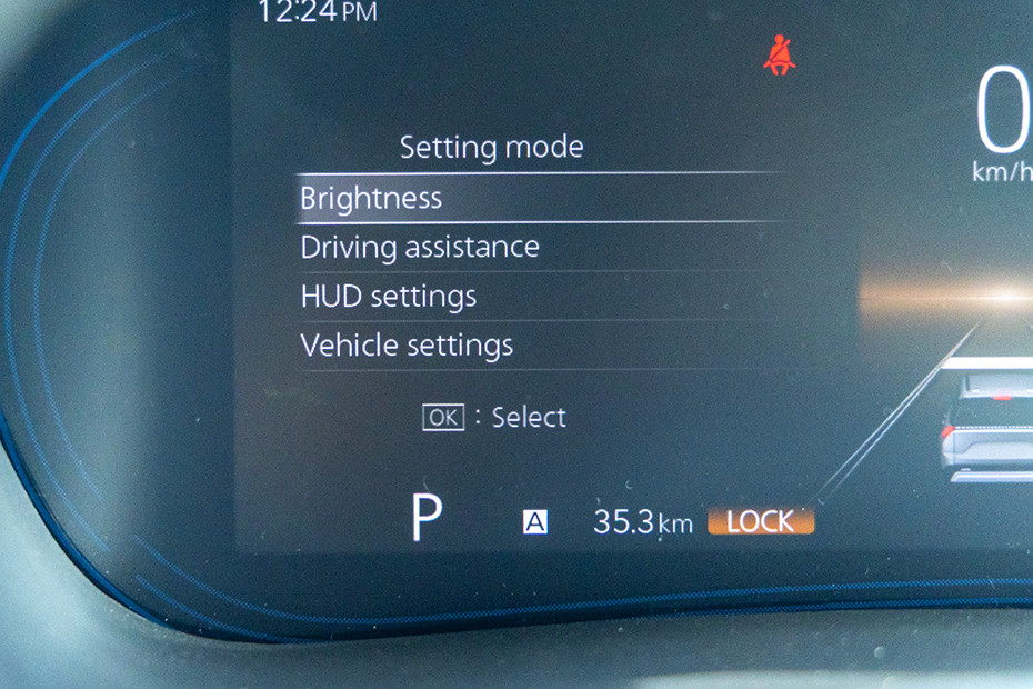 Maruti Victoris Settings Menu