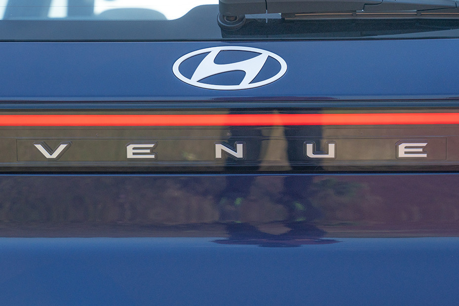Hyundai Venue Model Badge