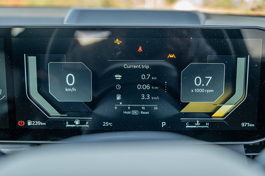 Kia Seltos 2026 Trip Meter