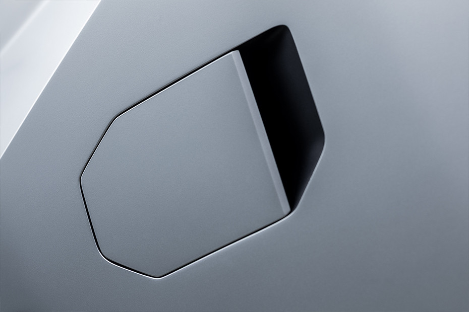 Mahindra Vision T Fuel Lid (Closed)