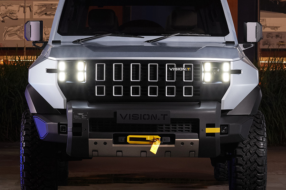 Mahindra Vision T Front Grille