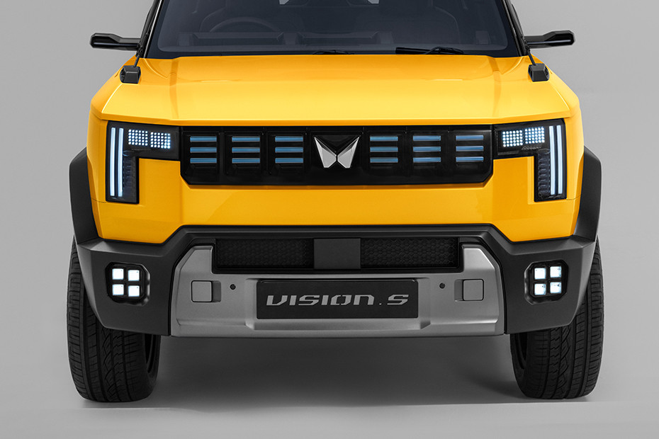 Mahindra Vision S Model Badge