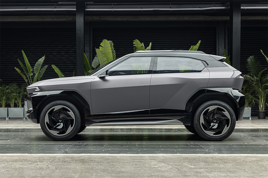 Mahindra Vision X Side Profile View (Left)