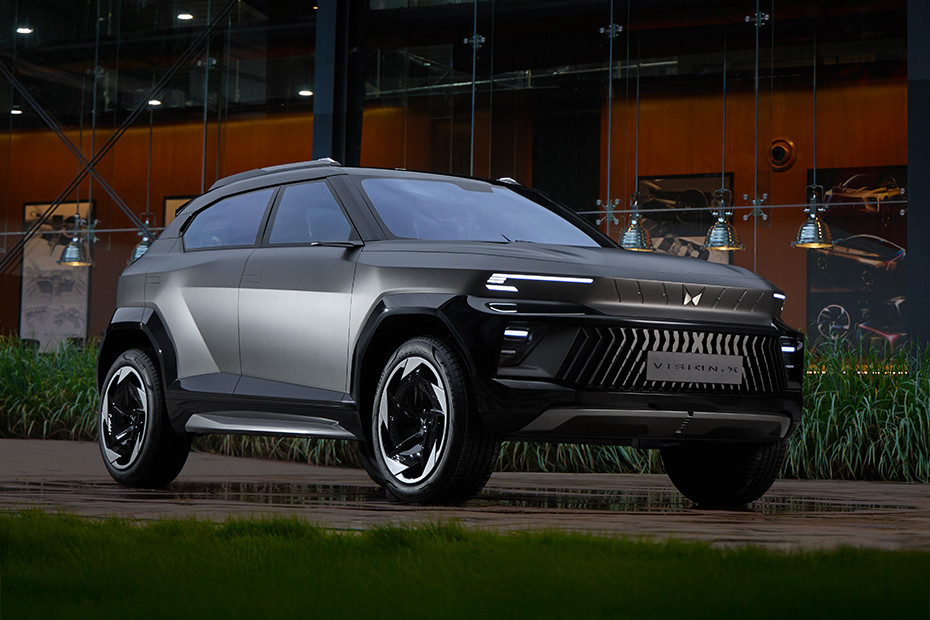 Mahindra Vision X Front Right Quarter View