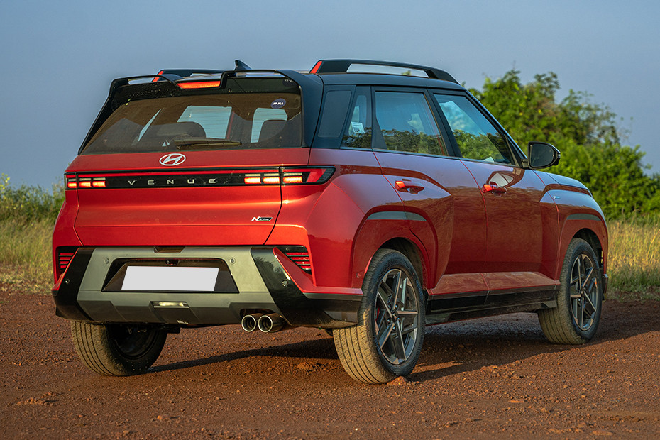 Hyundai Venue N Line Rear Right Three Quarter View