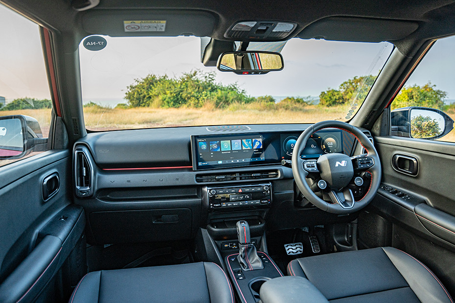 Hyundai Venue N Line Dashboard: Passenger's View