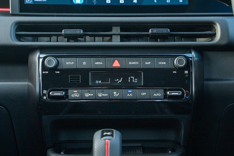 Hyundai Venue N Line Dashboard Controls