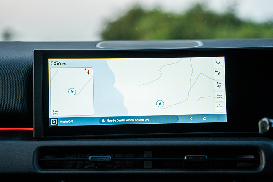 Hyundai Venue N Line Navigation or Infotainment Mid Closeup
