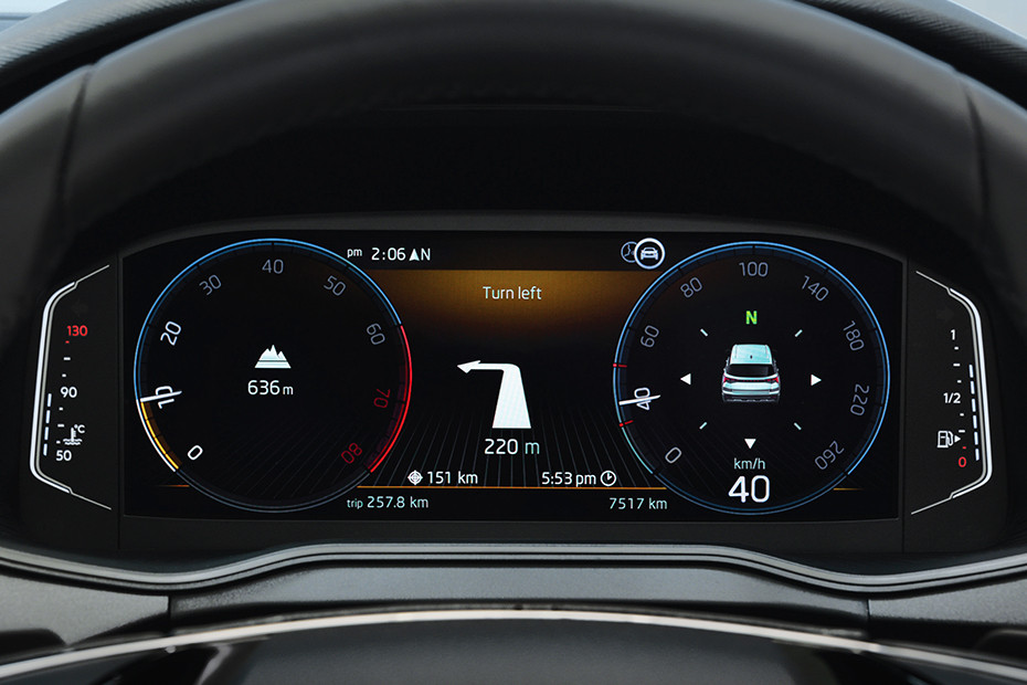 Skoda Skoda Kushaq Facelift INTERIOR Instrument Cluster