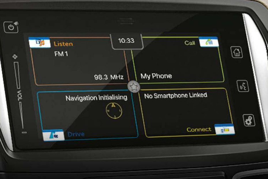 Maruti Ciaz Infotainment System Main Menu