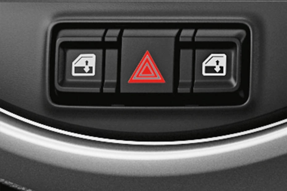 Maruti S-Presso Hazard Lights And Power Window Button