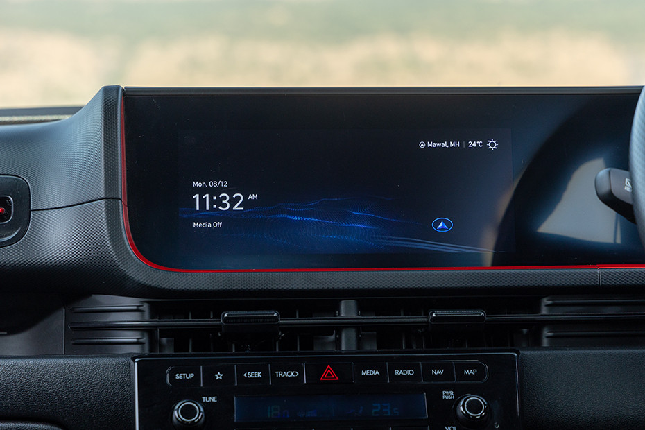 Hyundai Creta N Line Infotainment System