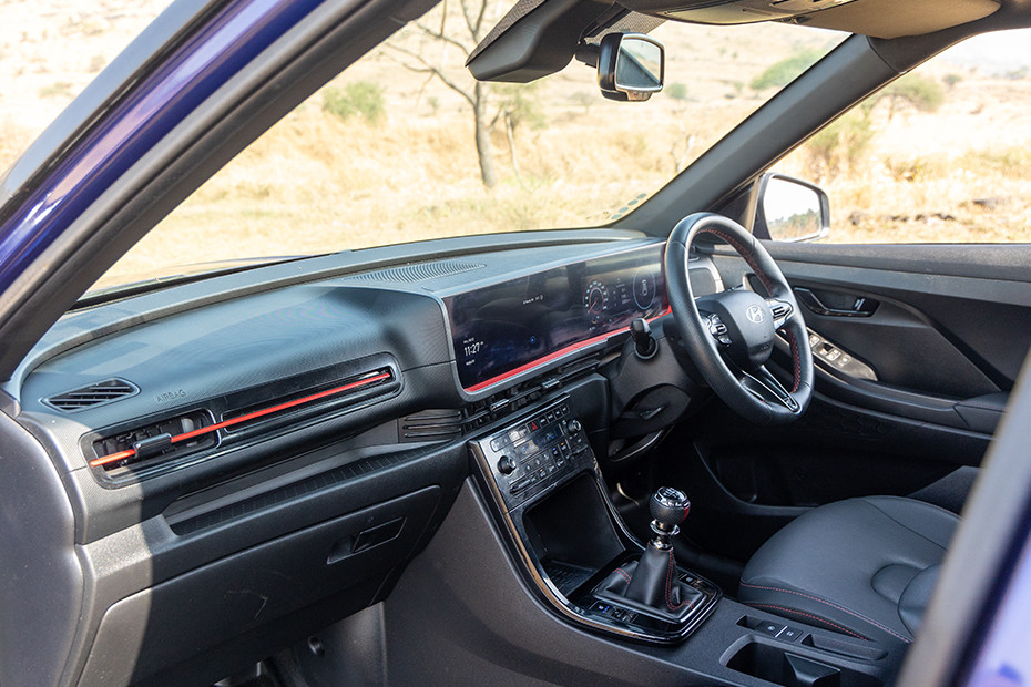 Hyundai Creta N Line Dashboard: Passenger's View