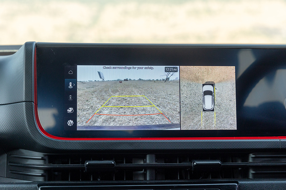 Hyundai Creta N Line Reverse Camera View