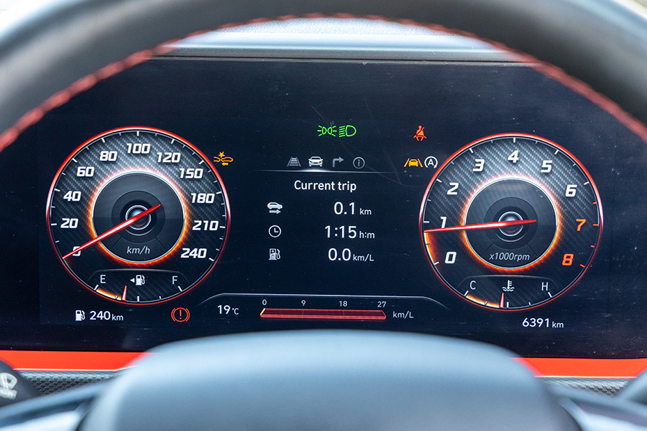 Hyundai Creta N Line Instrument Cluster