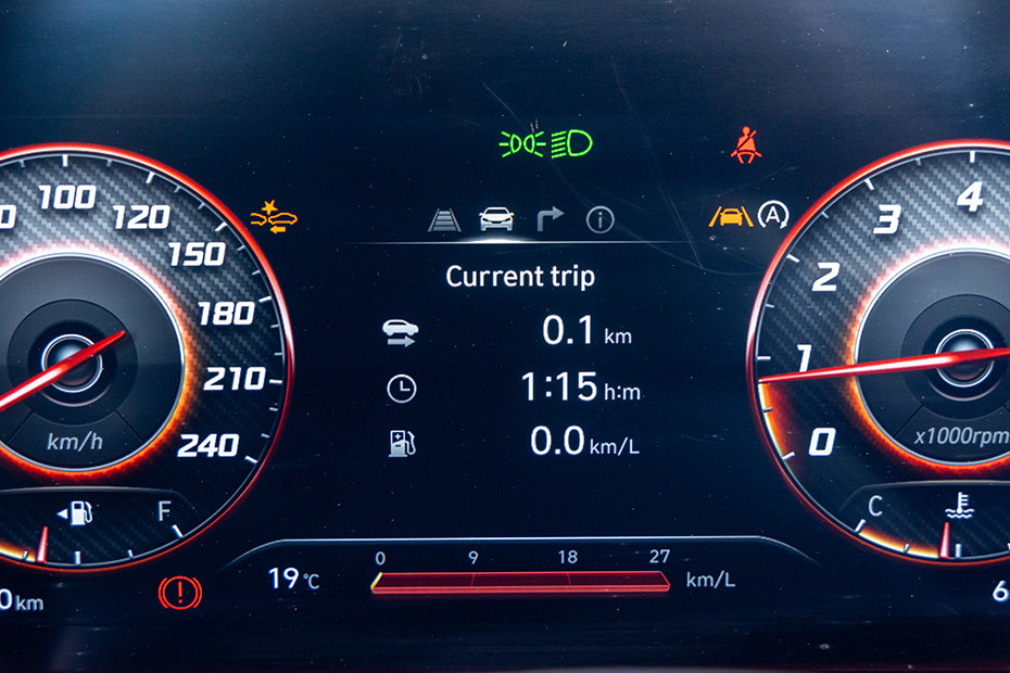 Hyundai Creta N Line Trip Meter