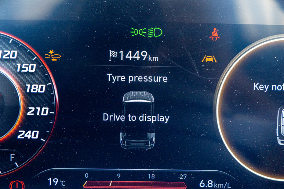 Hyundai Creta N Line Tyre Pressure Monitoring System (TPMS)