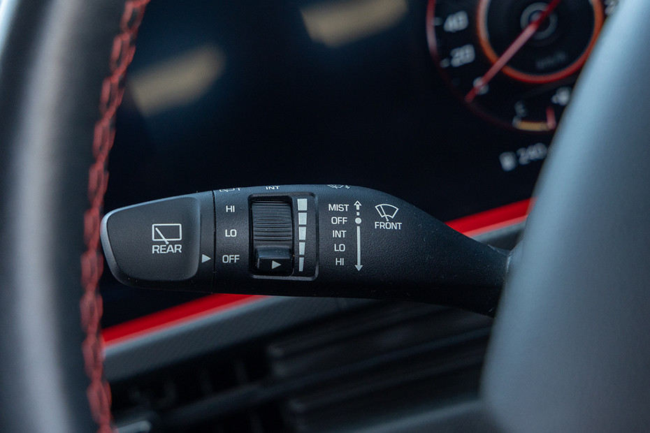 Hyundai Creta N Line Wiper Control