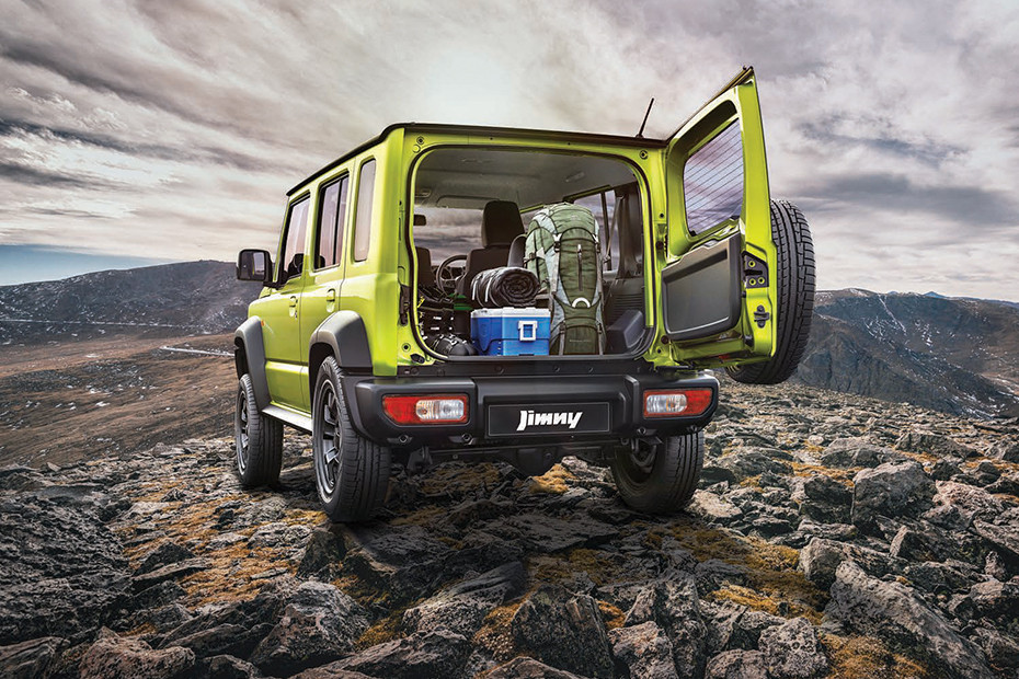 Maruti Jimny Rear Seats (Turned Over)
